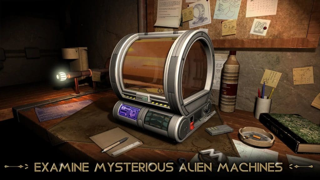 Machinka Museum is a puzzle with alien artifacts, now available on Android